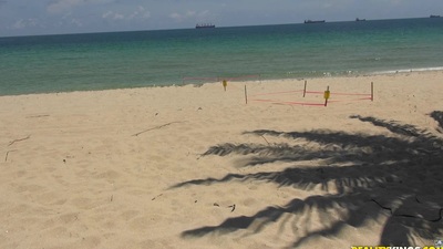 Bruce was already oiling a pulchritude down when Evan